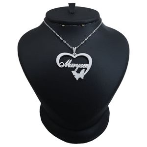 گردنبند نقره زنانه ترمه ۱ طرح مریم کد mas 00636